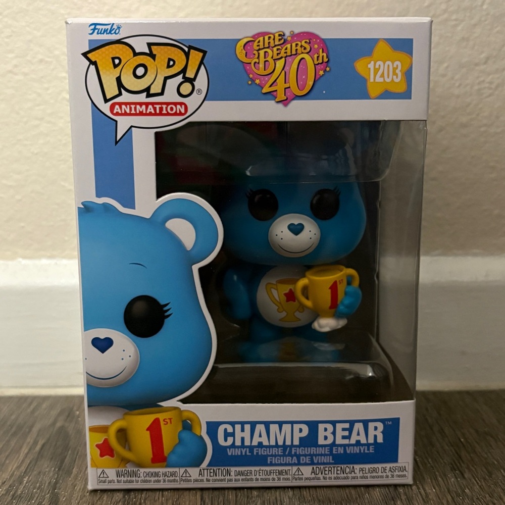Champ Bear- Care Bears (Funko Pop) Figure
